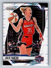 2024 Panini Prizm WNBA Julie Vanloo #42 Pulsar Prizms #/499 Washington Mystics