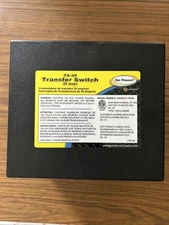 Go Power TS-30 Transfer Switch 30 amps 120 V 60Hz 1phase 30A/Pole 2 Pole