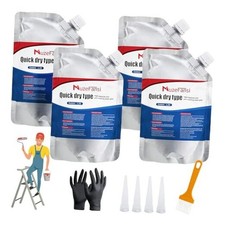 Slab Concrete Crack Waterproof Repair Sealant, Concrete Crack Filler, Quick 4