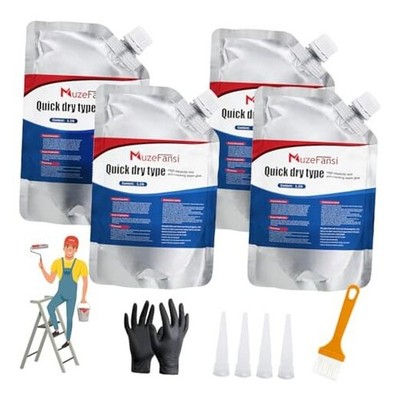 Slab Concrete Crack Waterproof Repair Sealant, Concrete Crack Filler, Quick 4