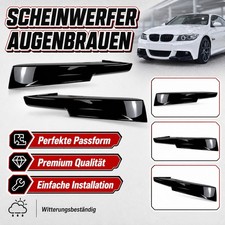 F�r BMW 3er E90 E91 LCI 09-12 Hochglanzschwarze Sto�stangenecken MT Stil