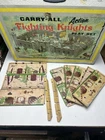 Old Vintage 1968 MARX Carry All Action Fighting Knights Play Set 4635 Suitcase