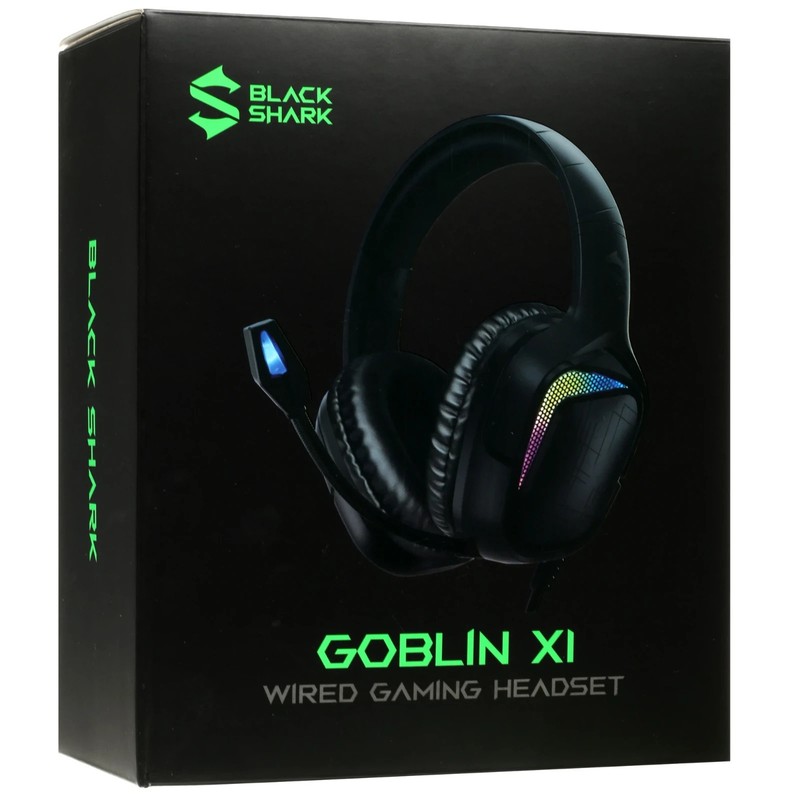 Wired Gaming Headset with RGB Lights & Mic – Goblin X1