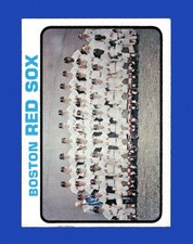 1973 Topps Set-Break #596 Boston Red Sox NR-MINT *GMCARDS*