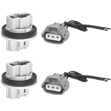 2PCS 90075-60060 Front Turn Signal Light Bulb Socket Connector Plug Harness Fi