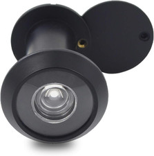 Door Viewer Peephole, Solid Brass 200-Degree Door Viewer with Heavy Duty Rotatin