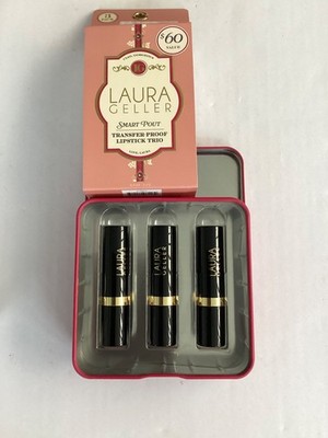 LAURA GELLER SMART POUT TRANSFERPROOF LIPPENSTIFT TRIO SET - GESCHENKVERPACKT