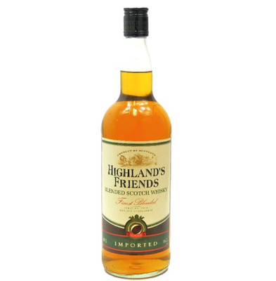 Highland Friends Scotch Whisky 40%vol. 1 Liter