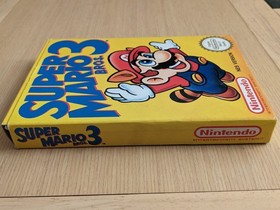 Super Mario Bros 3 NES Nintendo Boxed With Manual + Sleeve + Case Protector