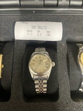 Rolex Ladies OP Date 6917 Silver Jubilee Bracelet with Silver Bezel 1979 Year 9