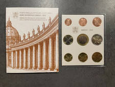Vatikan KMS 2025 Franziskus stgl. Blister + 5 &euro; Kursm&uuml;nzensatz 8,88 Euro SOFORT