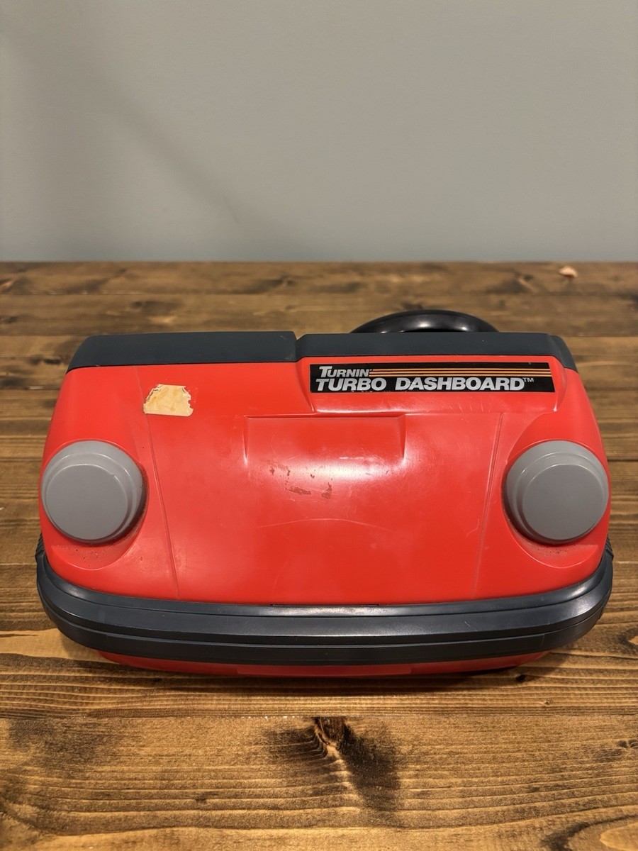 TOMY TURBO ミニカー 赤 Tomy Turnin' Turbo Dashboard Driving Game ORIGINAL BOX Vintage