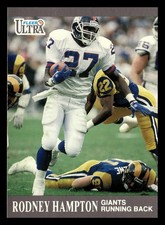 1991 Fleer Ultra - Rodney Hampton #218