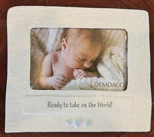 Off-White Ceramic Frame For Newborn