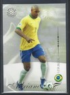 RARE 2007 FUTERA PLATINUM WORLD FOOTBALL - ADRIANO -BRAZIL- STRIKER CARD