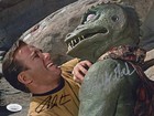 WILLIAM SHATNER & BOBBY CLARK  Signed STAR TREK GORN 8x10 Ph