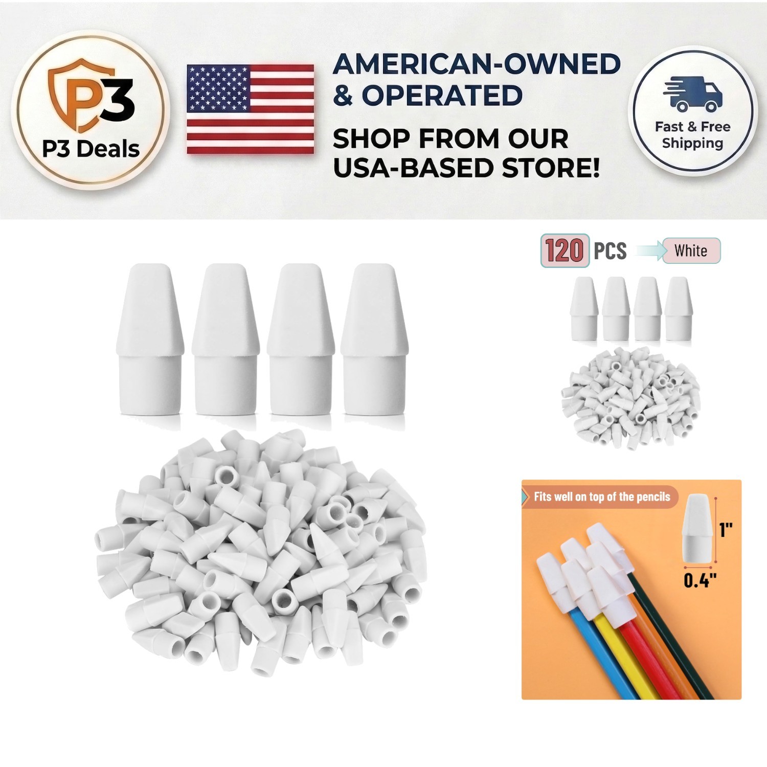 Top Erasers - Ideal For Students & Artists