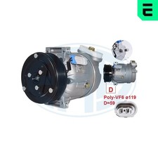 ERA 670041 Klimaanlage Klimakompressor für OPEL Vectra C Caravan (Z02)