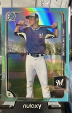 2015 Bowman Draft - Chrome Jacob Gatewood #104 Sky Blue Refractor (RC)