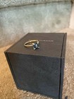 David Yurman Women's 925 Silver Cable Sapphire Ring With Box Size 8 — photo 4
