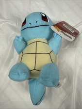 Pok mon Squirtle Plush Stuffed Animal 8 Toy Character 2019 Wicked Cool Toys