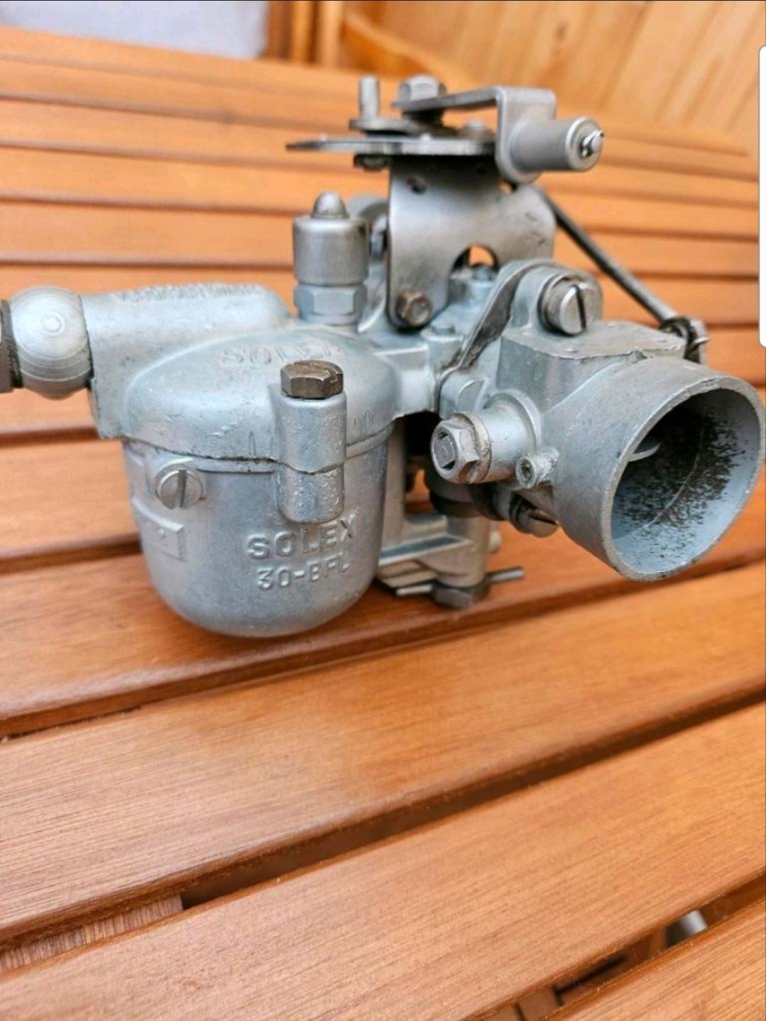 Solex 30-BFL Vergaser H Vorkrieg 2 Drosselklappen Motorad PKW Oldtimer