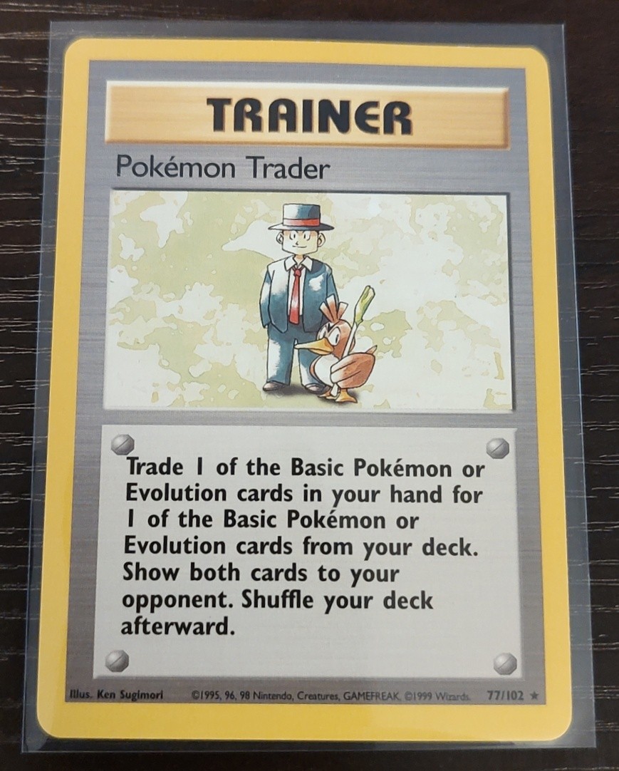 1999 Pokemon Pokemon Trader #77/102 LP