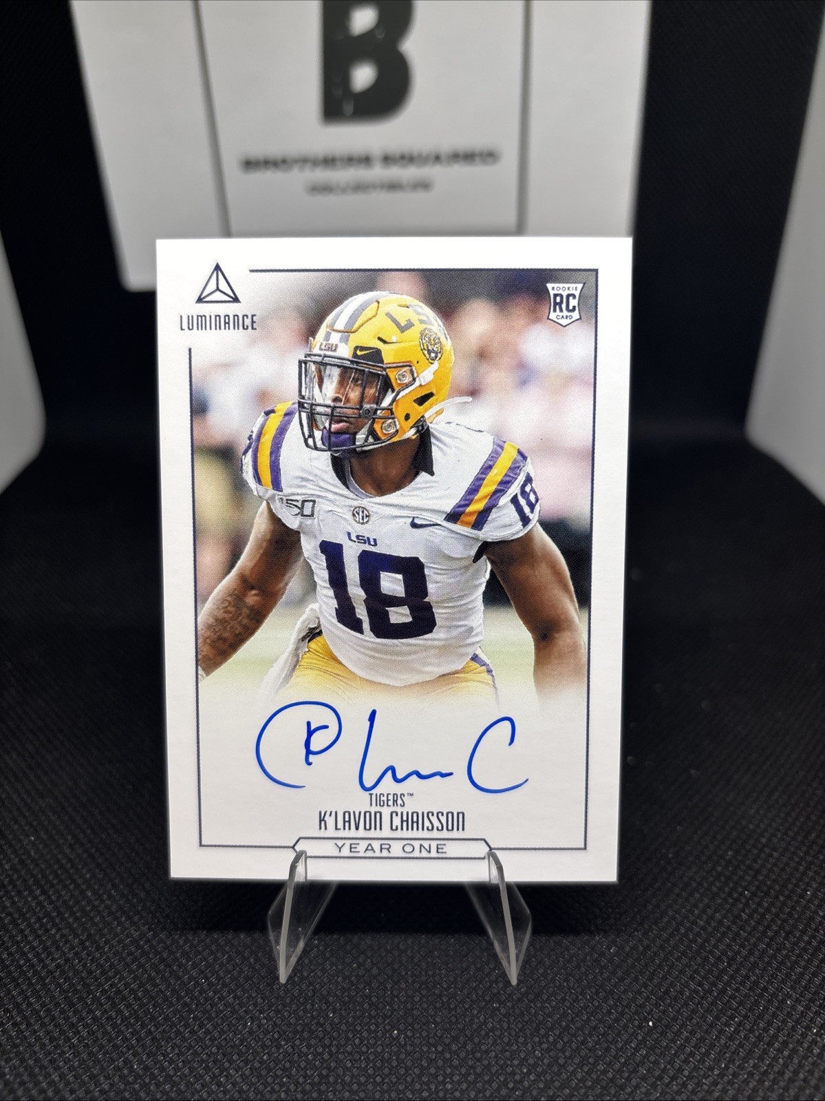 K'Lavon Chaisson Panini Luminance Year One Signatures #YOSKLC Base