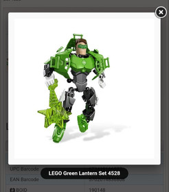 LEGO DC Comics Super Heroes: Green Lantern (4528) NISB Released in 2012