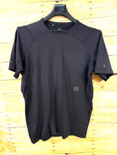 UNDER ARMOUR CELLIANT RUSH COMPRESSION BASE TEE SHIRT SS BLACK MEN'S L FITTED