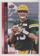 2021 Upper Deck CFL Red 84/165 Taylor Cornelius #16 12gf