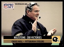 1991 Pro Set Chuck Noll Pittsburgh Steelers #23