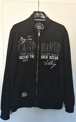 Camp David Jacke L Metallreißverschluss Taschen Top Zustand NEU++