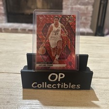 2024-25 Panini Mosaic Basketball JAYLON TYSON Rookie #217 Red Mosaic Prizm