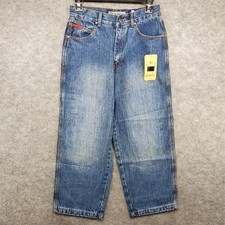 VTG B-Boy Jeans Youth Boy's Size 8 Medium Wash Straight Leg MJ Collection - NWT