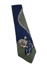 100% Silk Mark Alexander Tie Jazz Theme