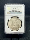 1921 90% Silver Morgan Dollar NGC MS64!