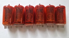 6 X Z566M Nixie Tube Röhre NOS  neu mit Sockel geprüft