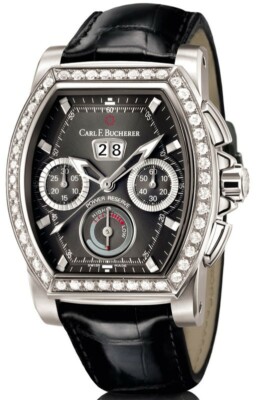 Patravi T-Graph Chronograph Automatic Men's Diamonds Watch 00.10615.08.33.11