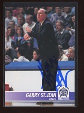 1994-95 NBA Hoops GARRY ST JEAN Signed Card autograph AUTO KINGS
