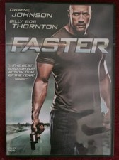 Faster DVD (2010) USED Good Condition Dwayne Johnson Billy Bob Thornton
