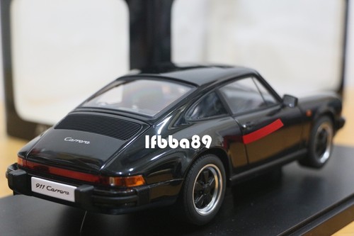 Autoart 1/18 Porsche 911 Carrera 1988 negro 78013 - Imagen 2 de 5