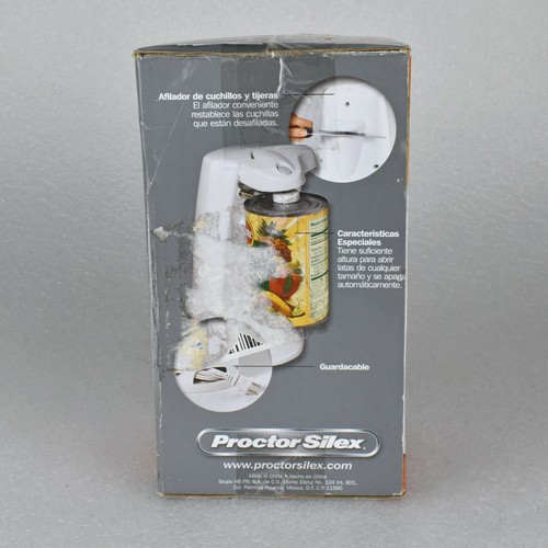Proctor Silex Power Electric Automatic Can Opener w/ Knife Sharpener No. 75220RK - 第 4/7 張圖片