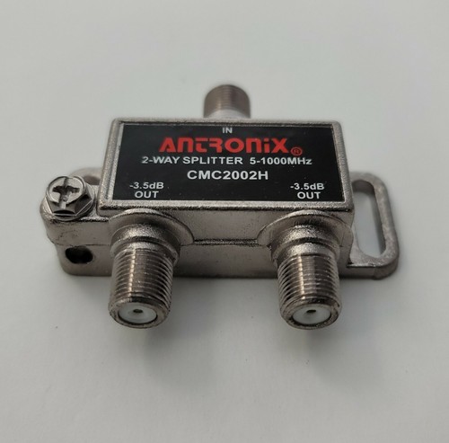 Antronix CMC2002HA Cable TV Splitter Coaxial RG6 Coax Splitter 2 Way Output - Picture 2 of 5