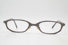 Vintage Glasses L.A. Eyeworks SNORE Metallic Square Eyeglass Frame