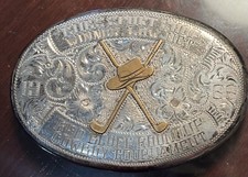 1968 Diablo Sterling Silver Custom - Cowboy Golf Tournament Champion Buckle
