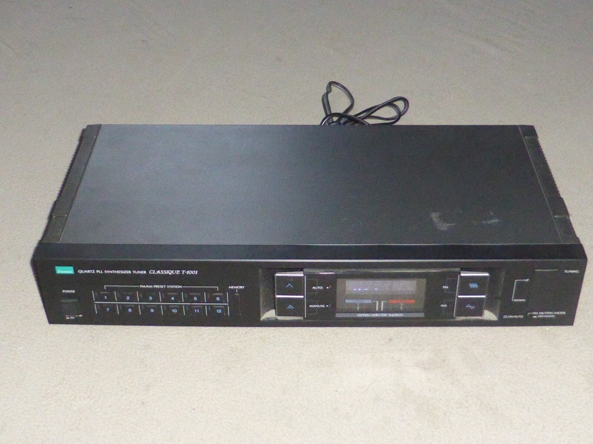 SANSUIオーディオ Sansui Stereo Digital Synthesizer Tuner T-1100 Quartz | eBay
