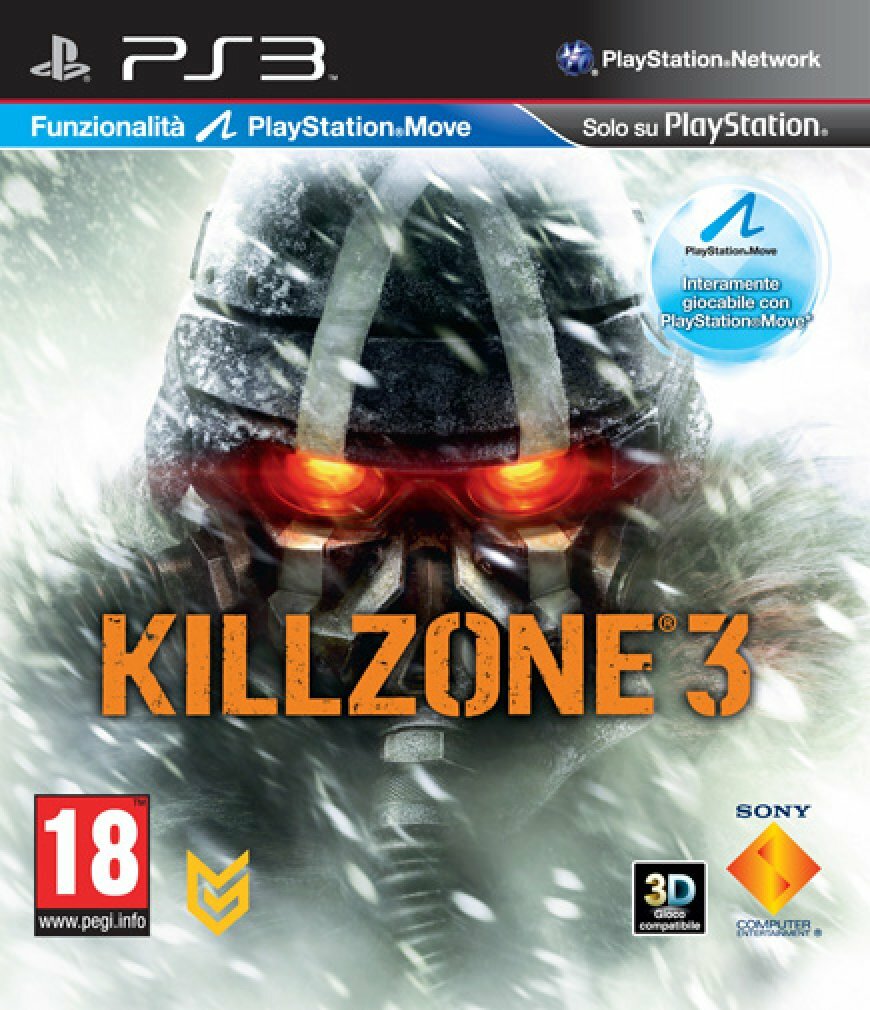 Killzone 3 Playstation PS3 edizione italiana prima stampa NUOVO SIGILLATO