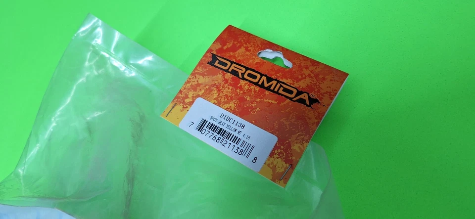 Dromida 4x4 Body Gray & Yellow SC4.18 RC Truck - Image 4 of 4