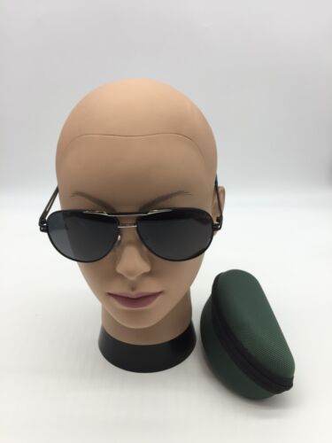 Porsche Fashion Aviator Black Sunglasses Black Lens